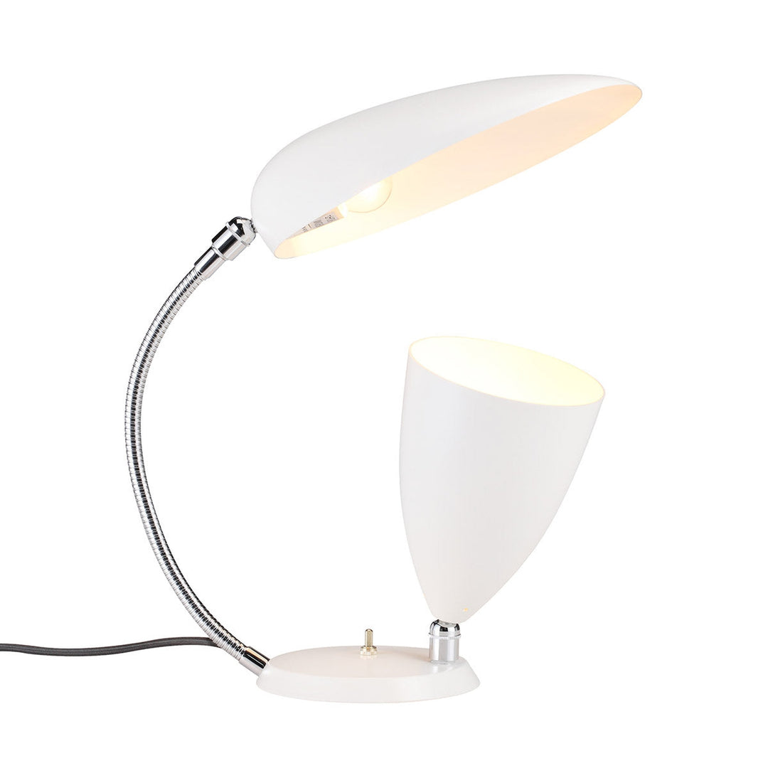 Grossman Cobra Cone Table Lamp-France & Son-LBT0822WHT-Table LampsWhite-3-France and Son
