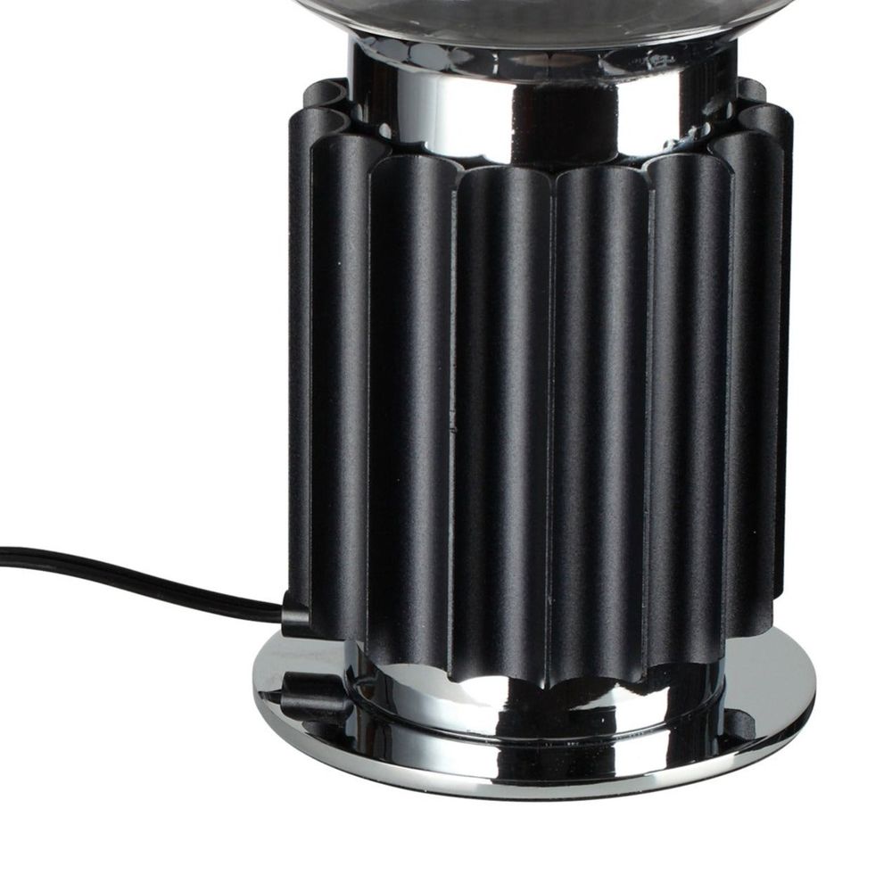 Mid Century Taccia Table Lamp-France & Son-LBT2007BLK-Table Lamps-3-France and Son