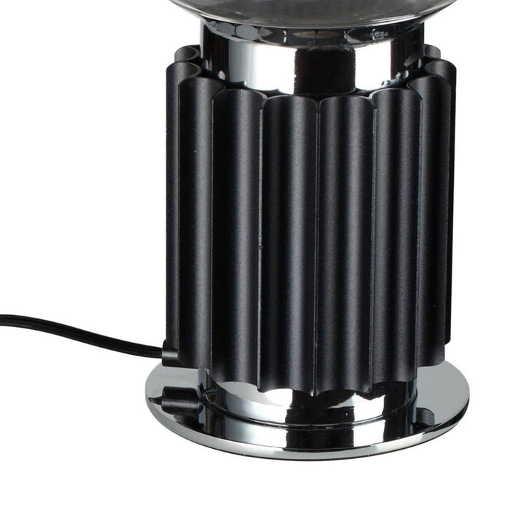 Mid Century Taccia Table Lamp-France & Son-LBT2007BLK-Table Lamps-3-France and Son