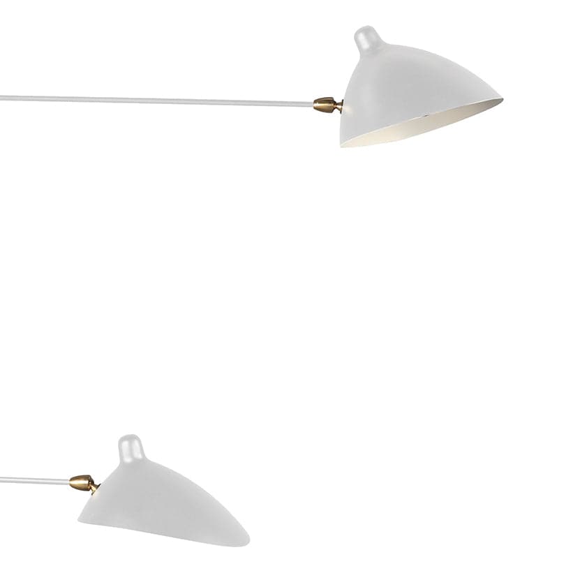 MSC-R2 Rotating Wall Sconce - White-France & Son-LBW031WHTD-Wall Lighting-4-France and Son