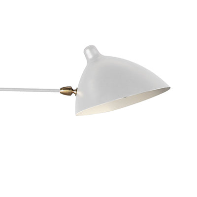 MSC-R2 Rotating Wall Sconce - White-France & Son-LBW031WHTD-Wall Lighting-2-France and Son