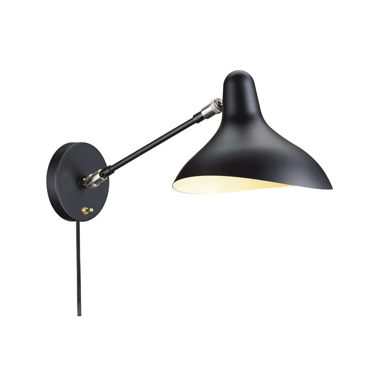 Mid Century Mantis Wall Sconce - Black-France & Son-LBW051BLKNEW-Wall Lighting-3-France and Son
