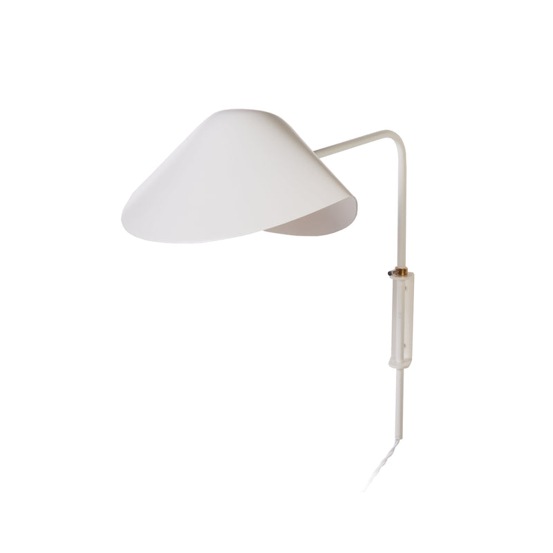 Serge Antony Rotating Wall Sconce-France & Son-LBW059WHT-Wall LightingWhite-4-France and Son