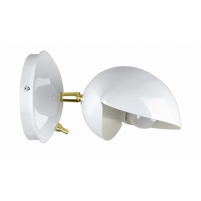Modern Conch Wall Sconce-France & Son-LBW099DWHT-Wall Lighting-2-France and Son