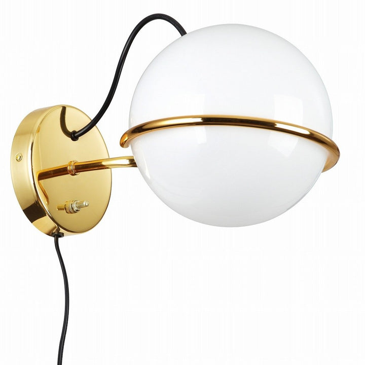 Sarfatti Wall Sconce-France & Son-LBW1161GOLD-Wall LightingGold-3-France and Son