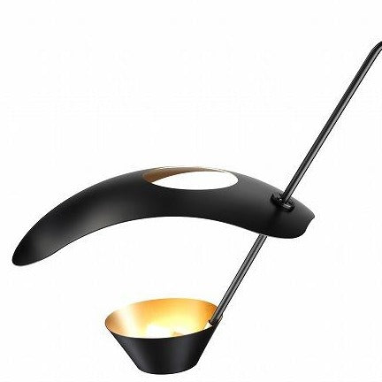 Pierre Gauriche Cerf Volant Wall Lamp-France & Son-LBW117BLK-Wall Lighting-2-France and Son