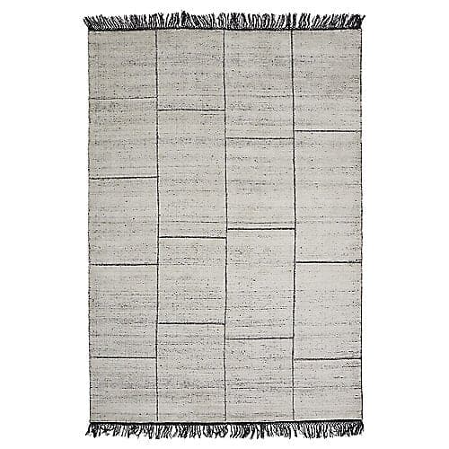 Catania White/Black Area Rug By Linie Design