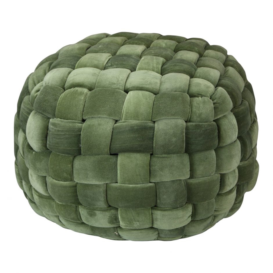 Jazzy Pouf Chartreuse-Moes-MOE-LK-1005-08-Stools & Ottomans-1-France and Son