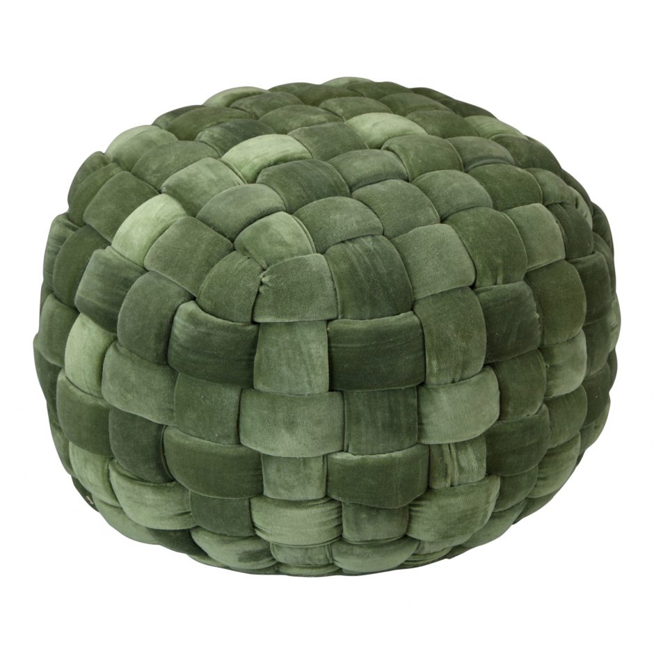 Jazzy Pouf Chartreuse-Moes-MOE-LK-1005-08-Stools & Ottomans-2-France and Son