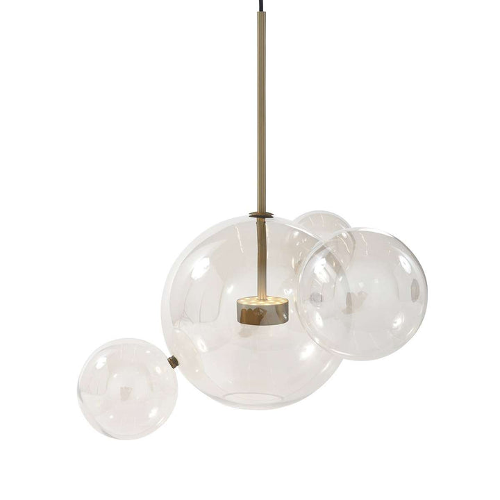 Valent Pendant Cluster-France & Son-LM1561PCLR-ChandeliersClear Glass-3-France and Son