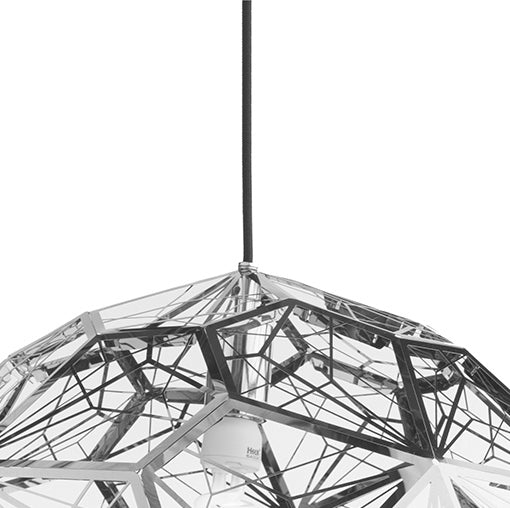 Etch Light Web Stainless Steel Pendant-France & Son-LM152PSS-Pendants-2-France and Son