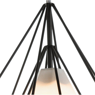 Modern Cormick Ceiling Lamp-France & Son-LM160PBLK-Pendants-4-France and Son