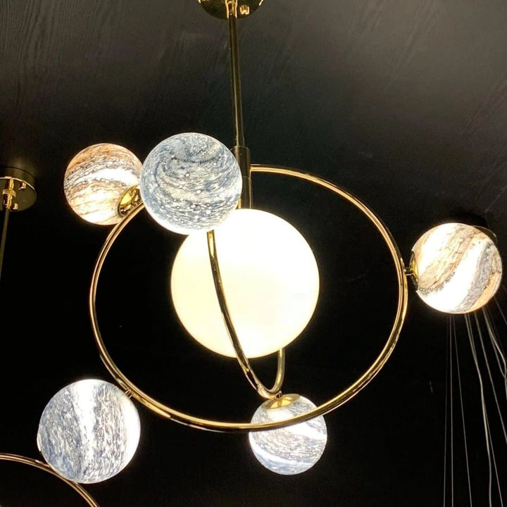Solar System Chandelier
