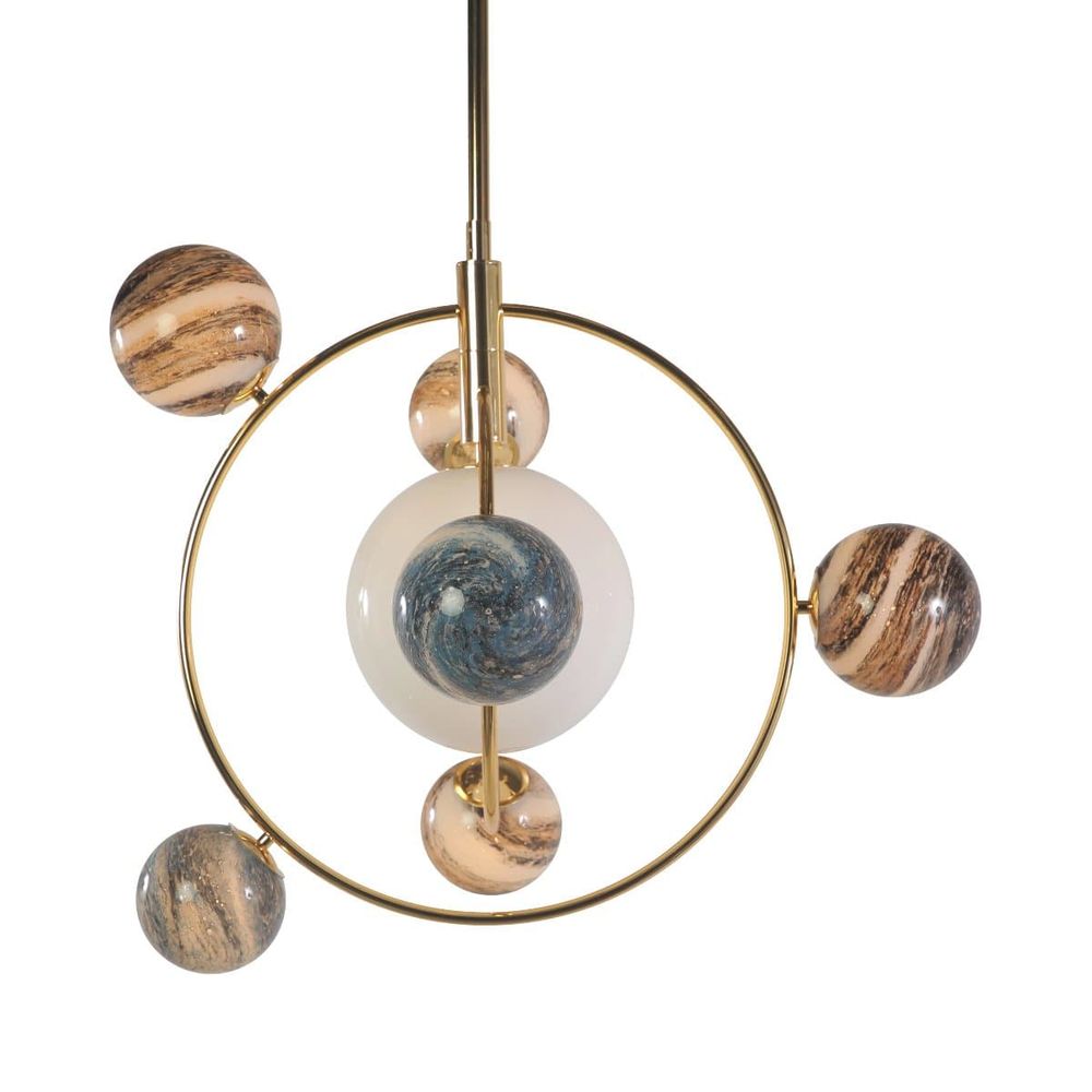 Solar System Chandelier
