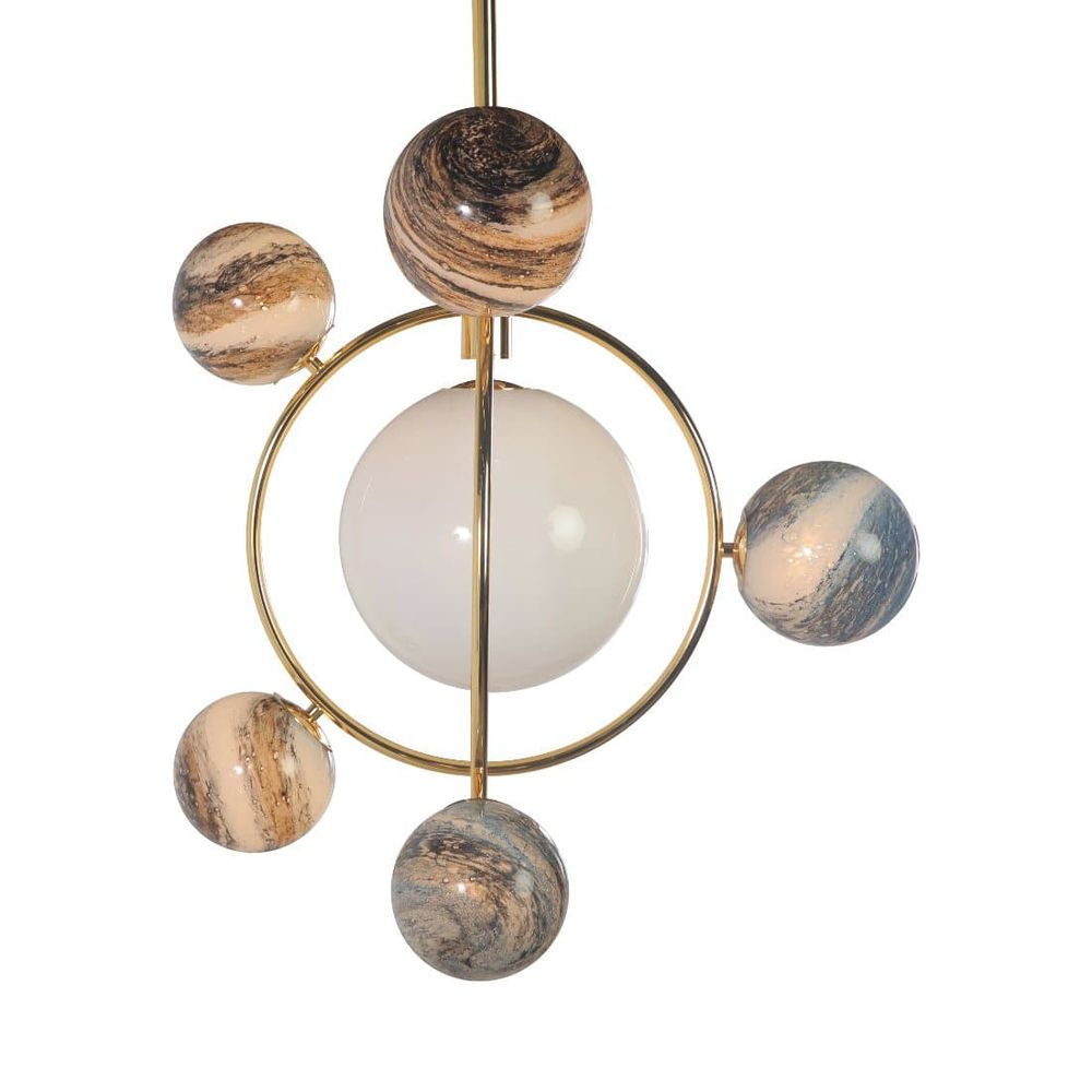 Solar System Chandelier