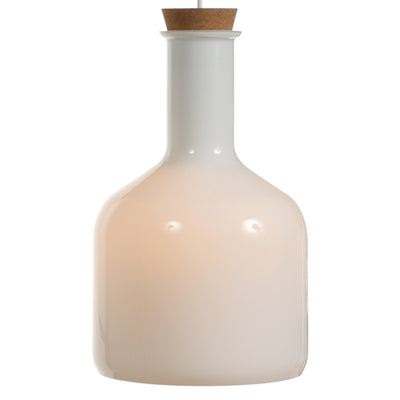 Modern Labware Pendant Lamp - Cylinder-France & Son-LM221PWHT-Pendants-4-France and Son
