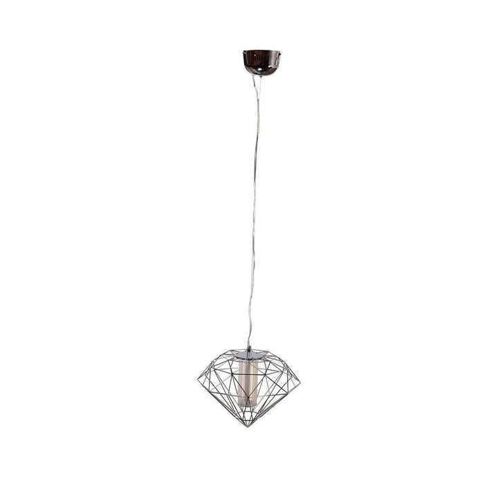 Modern Led Diamond Ceiling Lamp-France & Son-LM3803PCHR-Pendants-2-France and Son