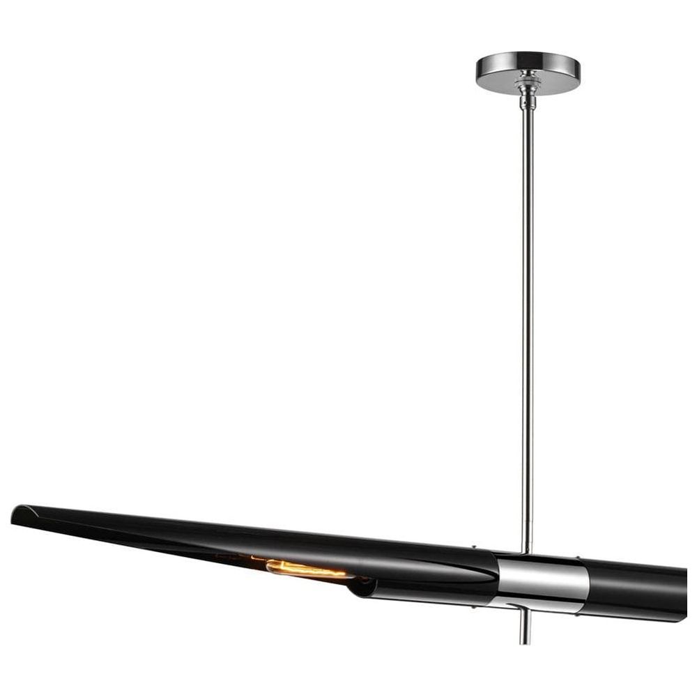 Modern Sollo Light - Small-France & Son-LM4192PBLKS-Pendants-4-France and Son