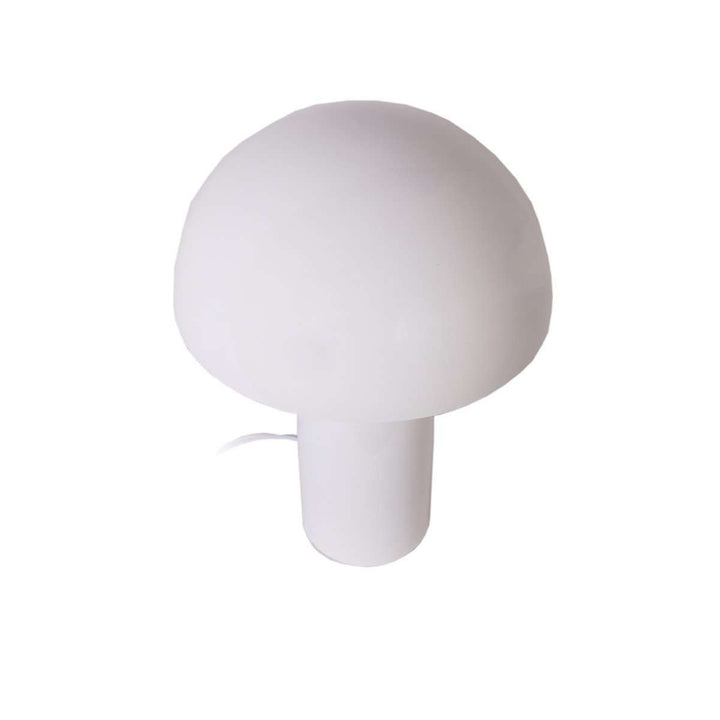 Mid Century Mushroom Table Lamp - Porto-France & Son-LM5202TWHT-Table Lamps-3-France and Son