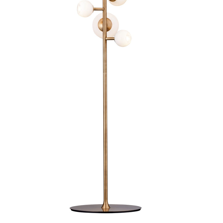 Vaccinium Branching Globe Floor Lamp-France & Son-LM9813FBRS-Floor Lamps-4-France and Son