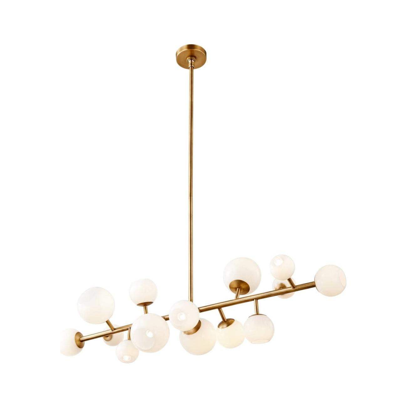 Branching globe chandelier sales