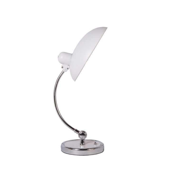 Kaiser Luxus Table Lamp-France & Son-LN2064WHT-Table Lamps-2-France and Son