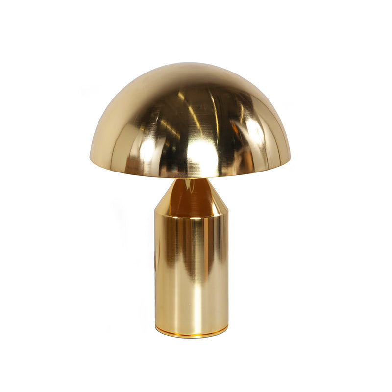 Mid Century Mushroom Table Lamp - Brass-France & Son-LN3037BRASS-Table LampsSmall-4-France and Son