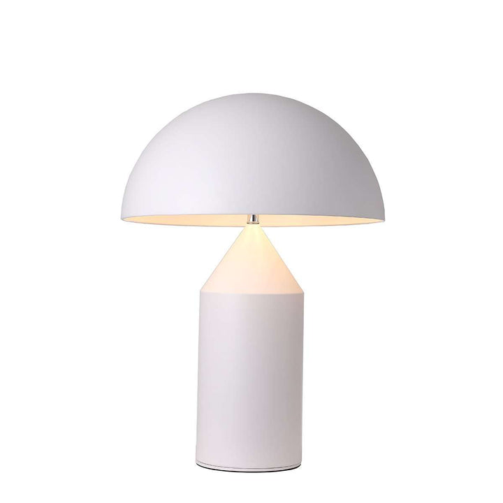 Mid Century Mushroom Table Lamp-France & Son-LN3037WHTS-Table LampsSmall - Glass-4-France and Son