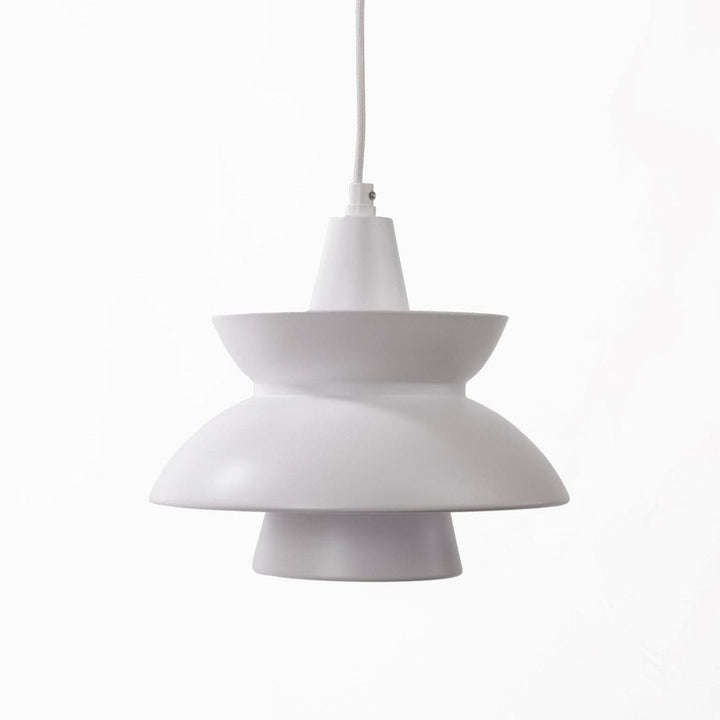 Mid Century Henningson Lamp - White-France & Son-LN6221WHT-Pendants-1-France and Son