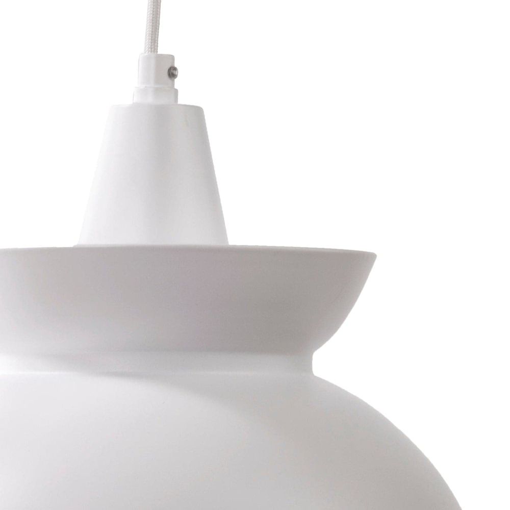Mid Century Henningson Lamp - White-France & Son-LN6221WHT-Pendants-3-France and Son