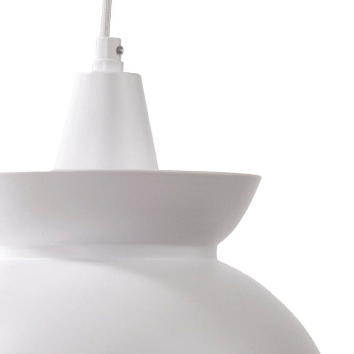 Mid Century Henningson Lamp - White-France & Son-LN6221WHT-Pendants-3-France and Son