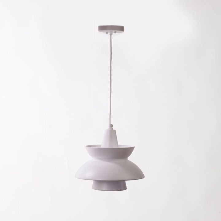 Mid Century Henningson Lamp - White-France & Son-LN6221WHT-Pendants-2-France and Son