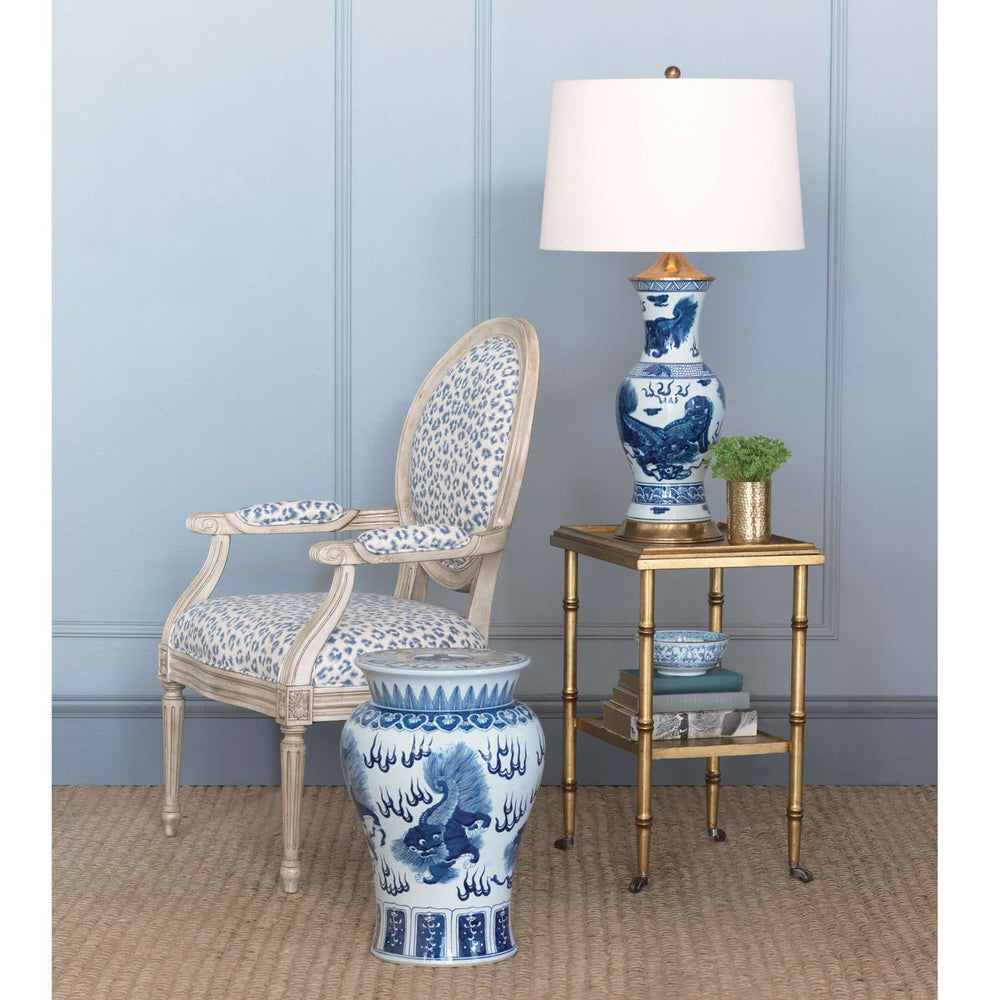 Chow Blue Lamp-Port 68-PORT-LPAS-059-09-Table Lamps-2-France and Son