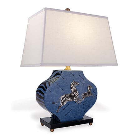 Zebra Lamp-Port 68-PORT-LPAS-393-02-Table LampsBlue-3-France and Son