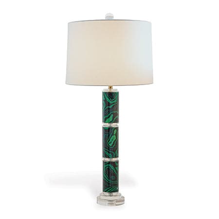 Malachite Lamp-Port 68-PORT-LPAS-398-02-Table LampsGreen-2-France and Son