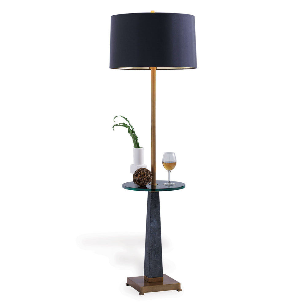 Cairo Floor Lamp with Table-Port 68-PORT-LPBS-310-14-Floor LampsGray-2-France and Son