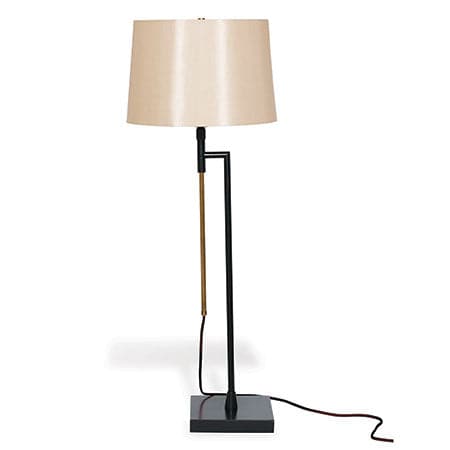 Brooklyn Floor Lamp-Port 68-PORT-LPBS-336-03-Floor LampsBrass-1-France and Son