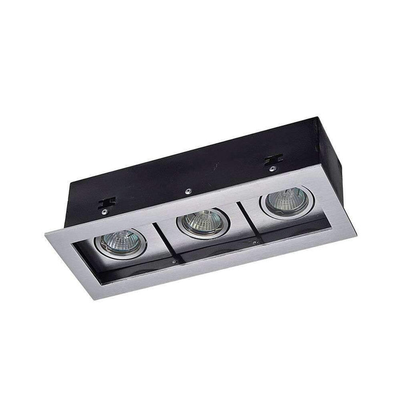 Pluto Recessed Architectural LED Spotlight - Triple-France & Son-LS0023S-Flush Mounts-3-France and Son