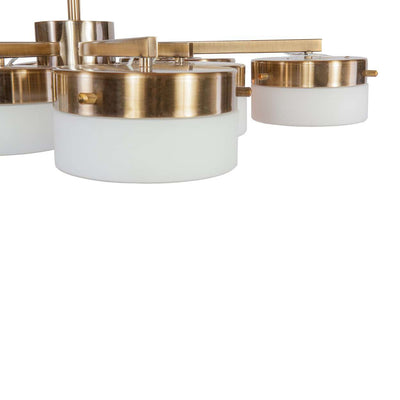 Gio Multiplex Ceiling Light - Brass-France & Son-LS629SBRASS-Chandeliers-3-France and Son