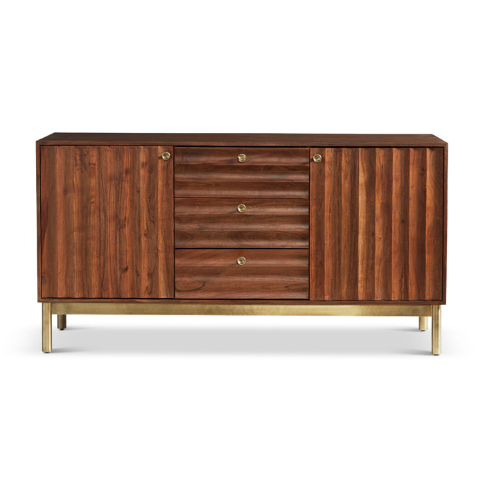 Groove Sideboard-Union Home Furniture-UNION-LVR00326-Sideboards & Credenzas-1-France and Son