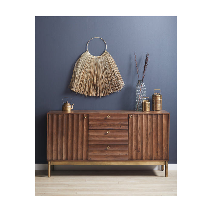 Groove Sideboard-Union Home Furniture-UNION-LVR00326-Sideboards & Credenzas-2-France and Son