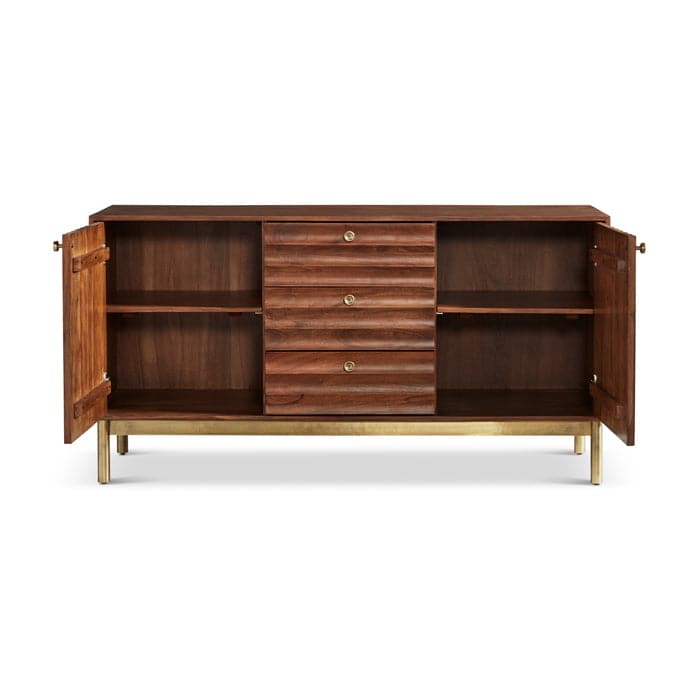 Groove Sideboard-Union Home Furniture-UNION-LVR00326-Sideboards & Credenzas-4-France and Son