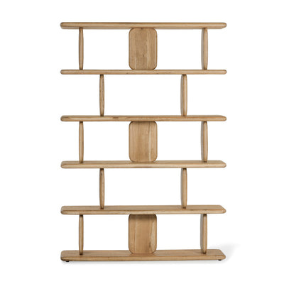 Laurel Shelving-Union Home Furniture-UNION-LVR00334-Bookcases & CabinetsNatural Oil Finish-2-France and Son