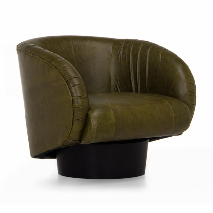 Rotunda Lounge-Union Home Furniture-UNION-LVR00677-Lounge ChairsGreen-3-France and Son