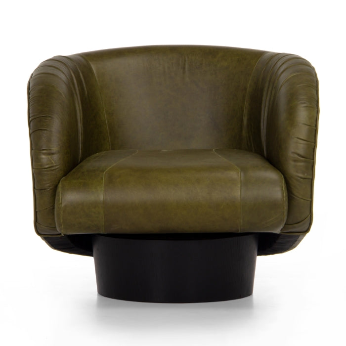 Rotunda Lounge-Union Home Furniture-UNION-LVR00677-Lounge ChairsGreen-1-France and Son