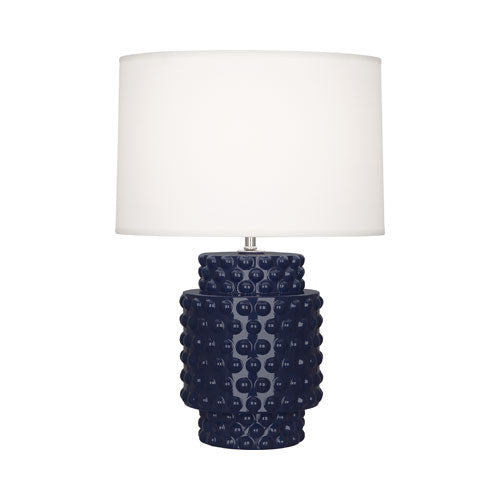 Small Dolly Accent Lamp-Robert Abbey Fine Lighting-ABBEY-MB801-Table LampsMidnight Blue-17-France and Son