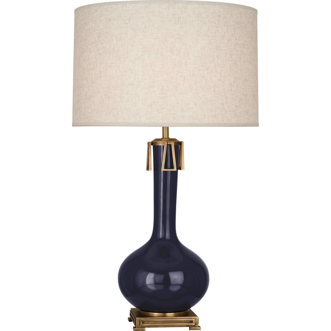 Athena Table Lamp-Robert Abbey Fine Lighting-ABBEY-MB992-Table LampsMidnight-17-France and Son