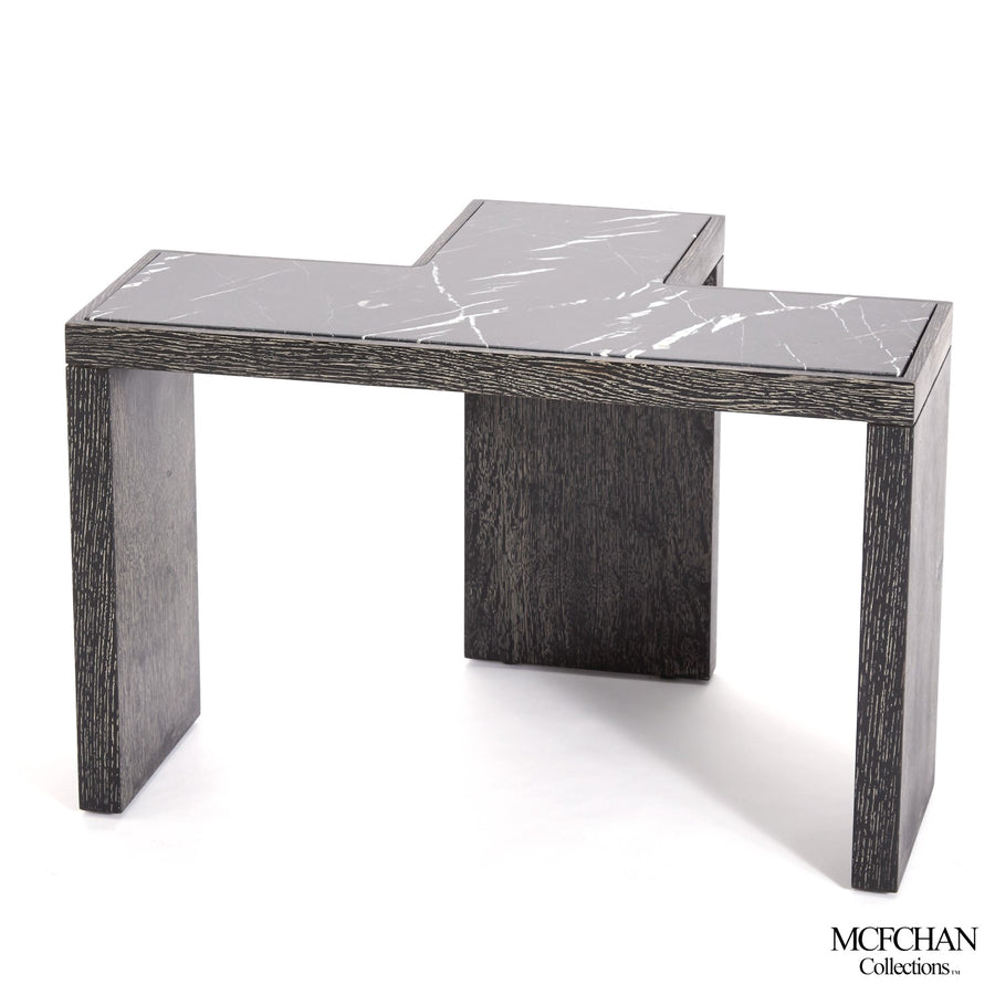 T-Flex Table - Black Cerused Oak-Global Views-GVSA-MC-2515-Coffee Tables-1-France and Son