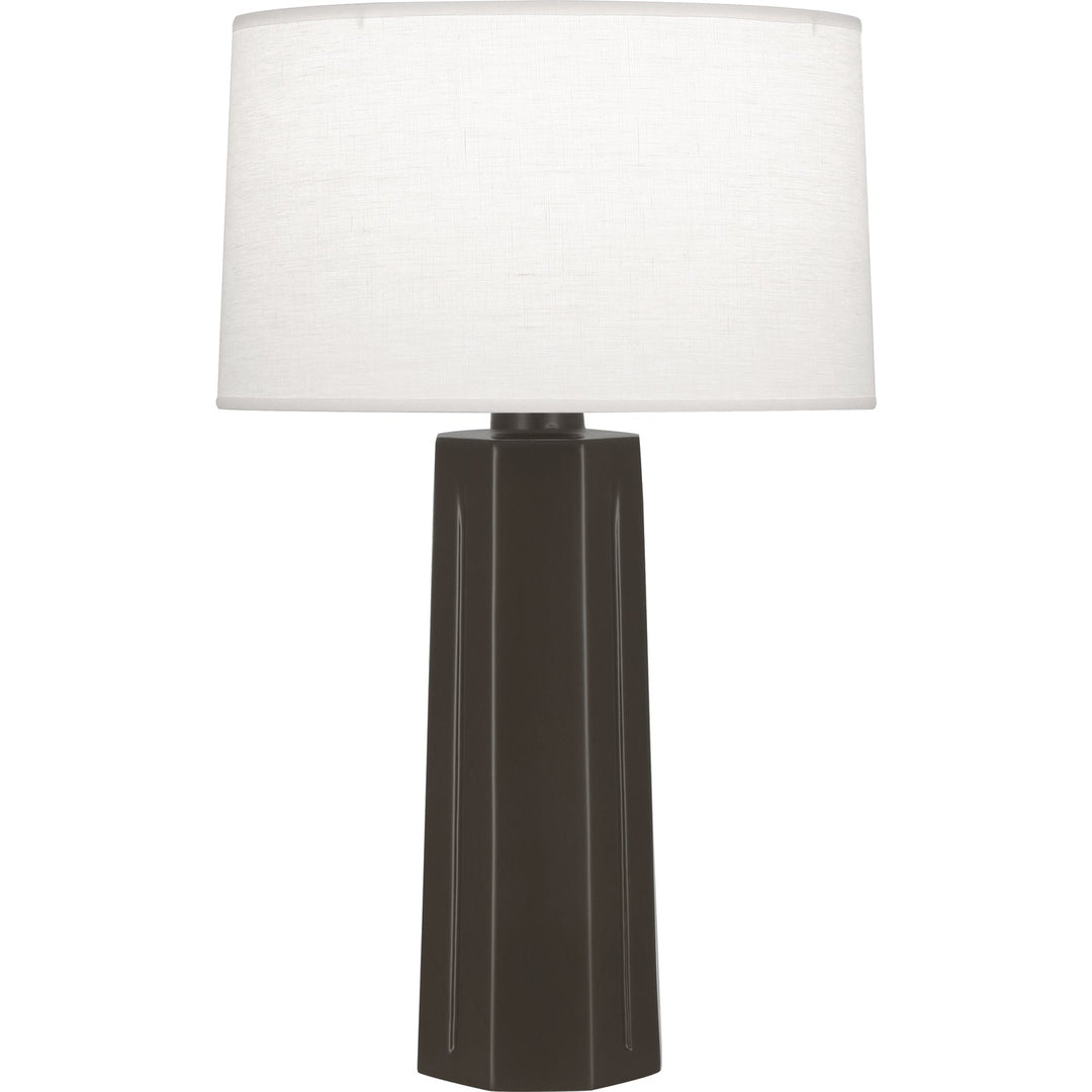 Mason Table Lamp-Robert Abbey Fine Lighting-ABBEY-MCF60-Table LampsMatte Coffee-26-France and Son