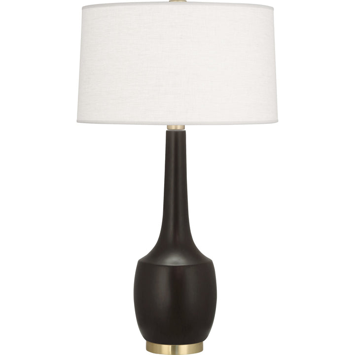 Delilah Table Lamp-Robert Abbey Fine Lighting-ABBEY-MCF70-Table LampsMatte Coffee-26-France and Son